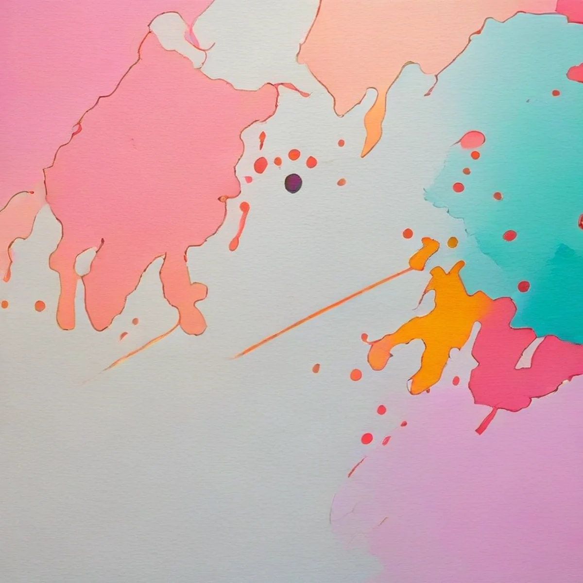 Close-up van olieverf penseelstreken op een canvas.