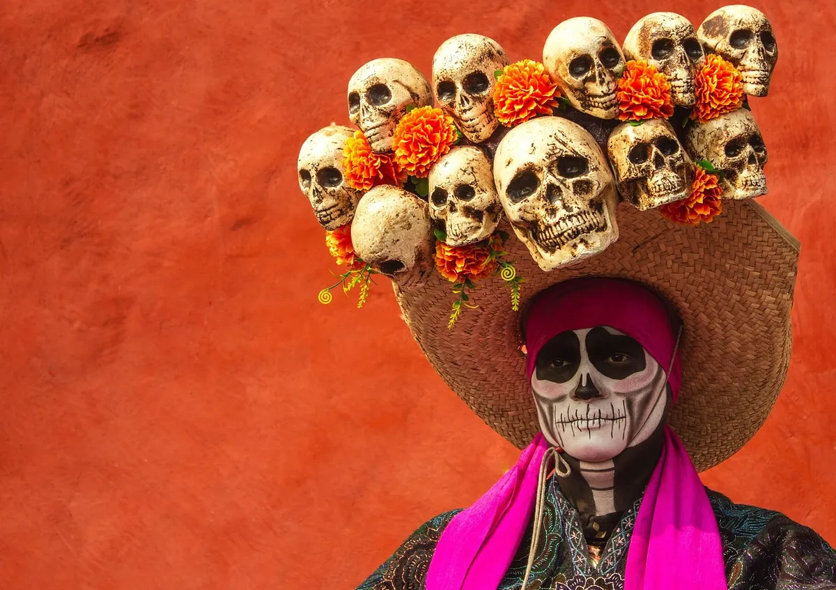 day of the dead, november, art, interpretation, mexico, costume, catrina, skulls, art, mexico, mexico, mexico, mexico, mexico